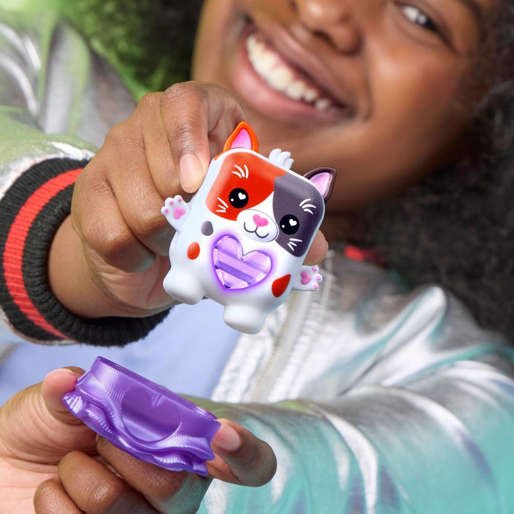 Hasbro Nano-mals?Purrnelope the Calico Kitty Electronic Fidget Pet - Image 5