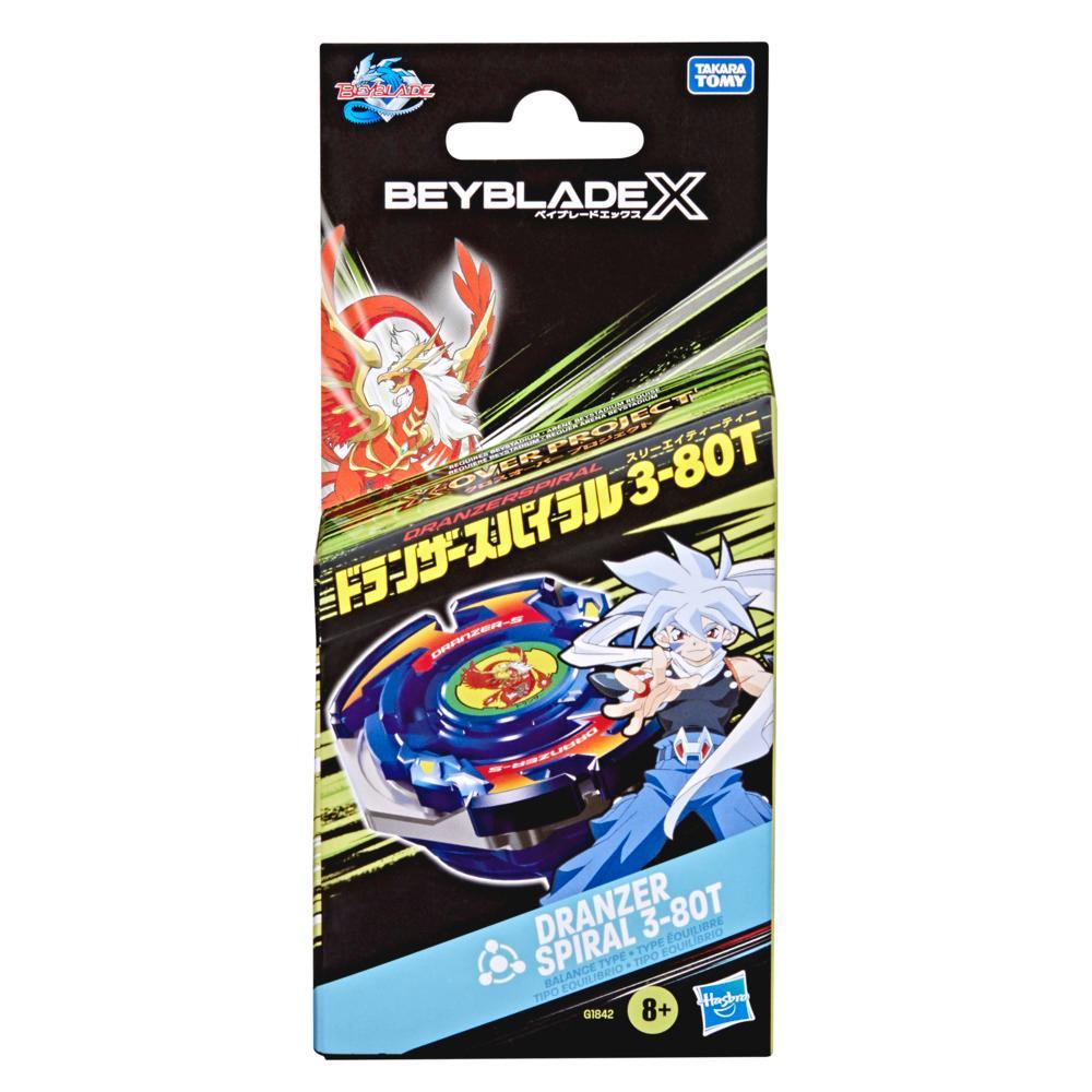 Beyblade X X-Over Project Dranzer Spiral 3-80T Starter Pack Top and Launcher - Image 2