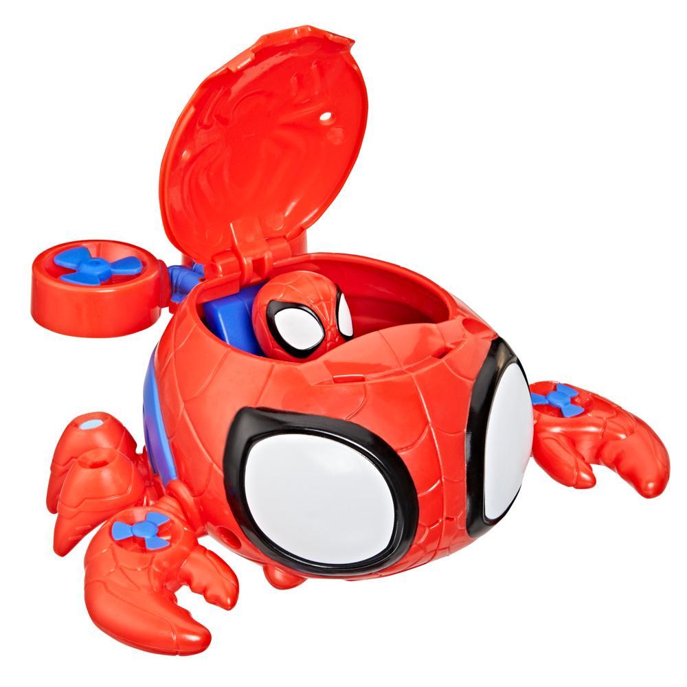Marvel Spidey and his Amazing Friends Water-Webs Spider Crab Submarine Toy - Image 4