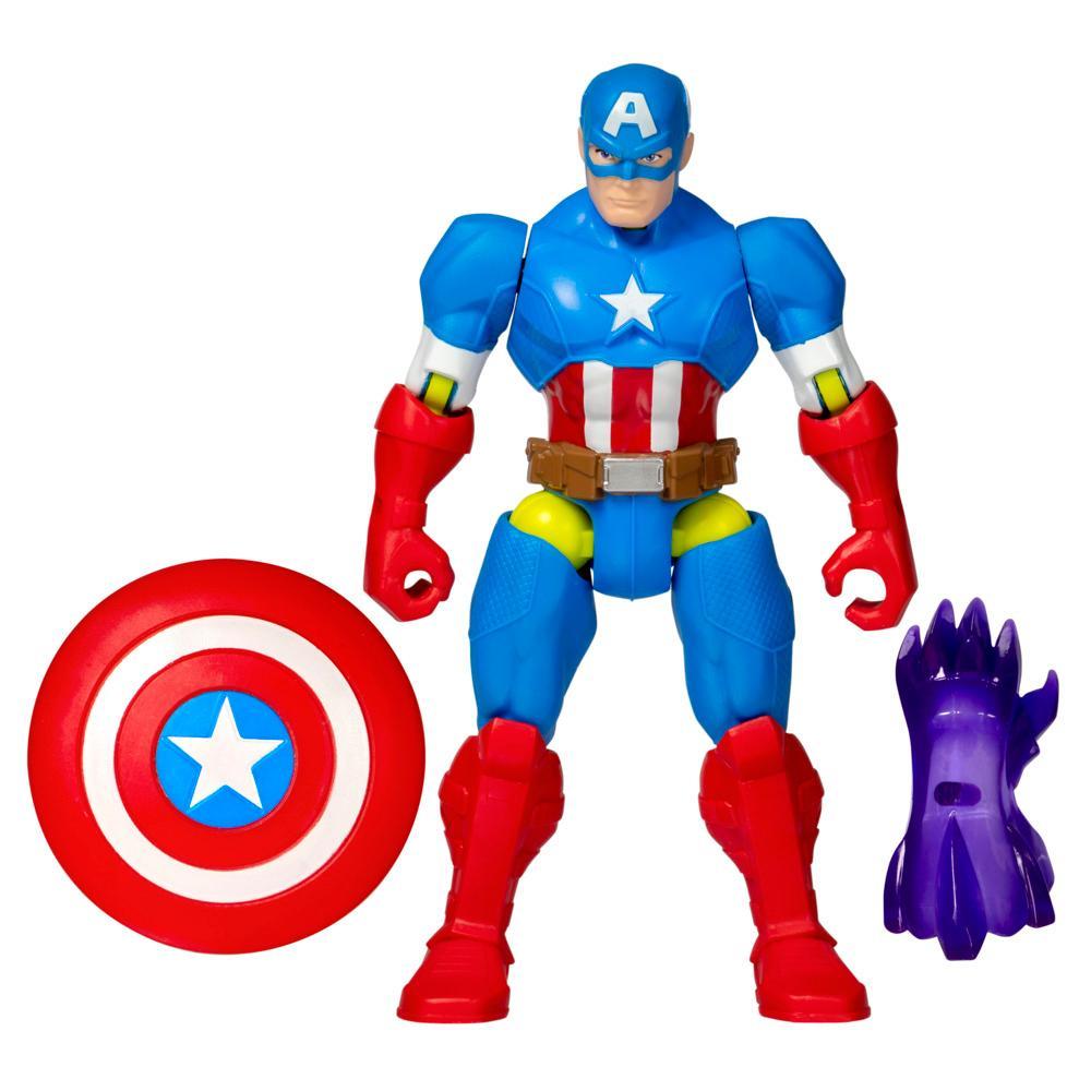 MixMashers Marvel Captain America Avengers Mix-And-Match Action Figure Accessories - Image 6