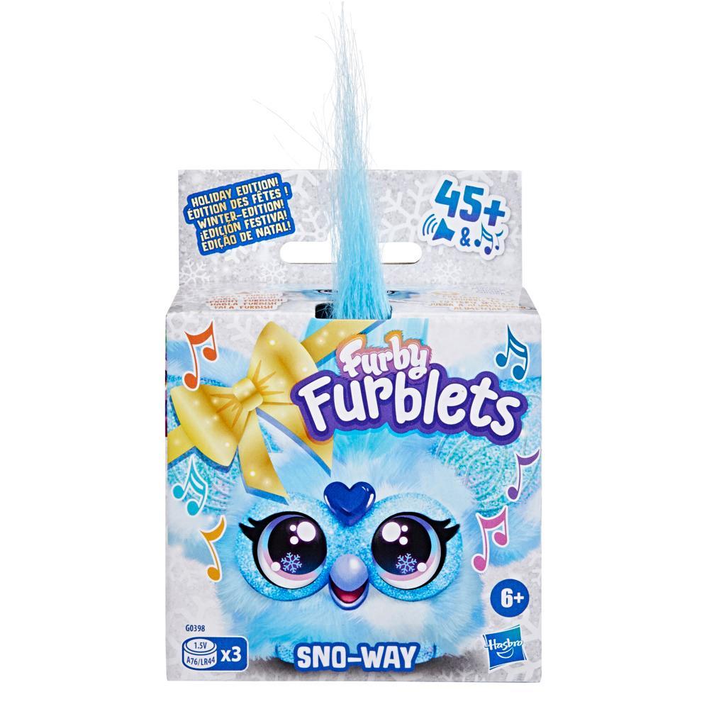 Furby Furblets Sno-Way Holiday Edition Mini Electronic Plush Toy - Image 7