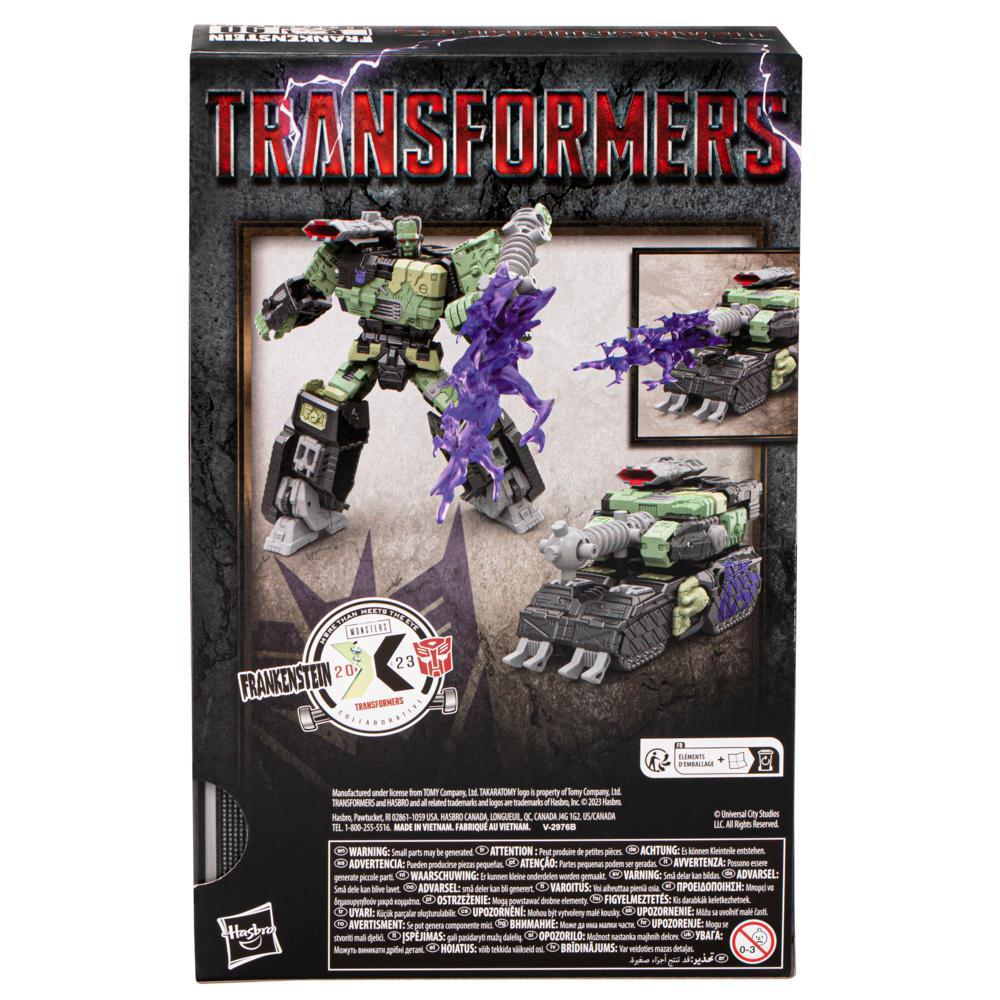 Transformers Collaborative Universal Monsters Frankenstein Frankentron Action Figure Ages 8 - Image 3