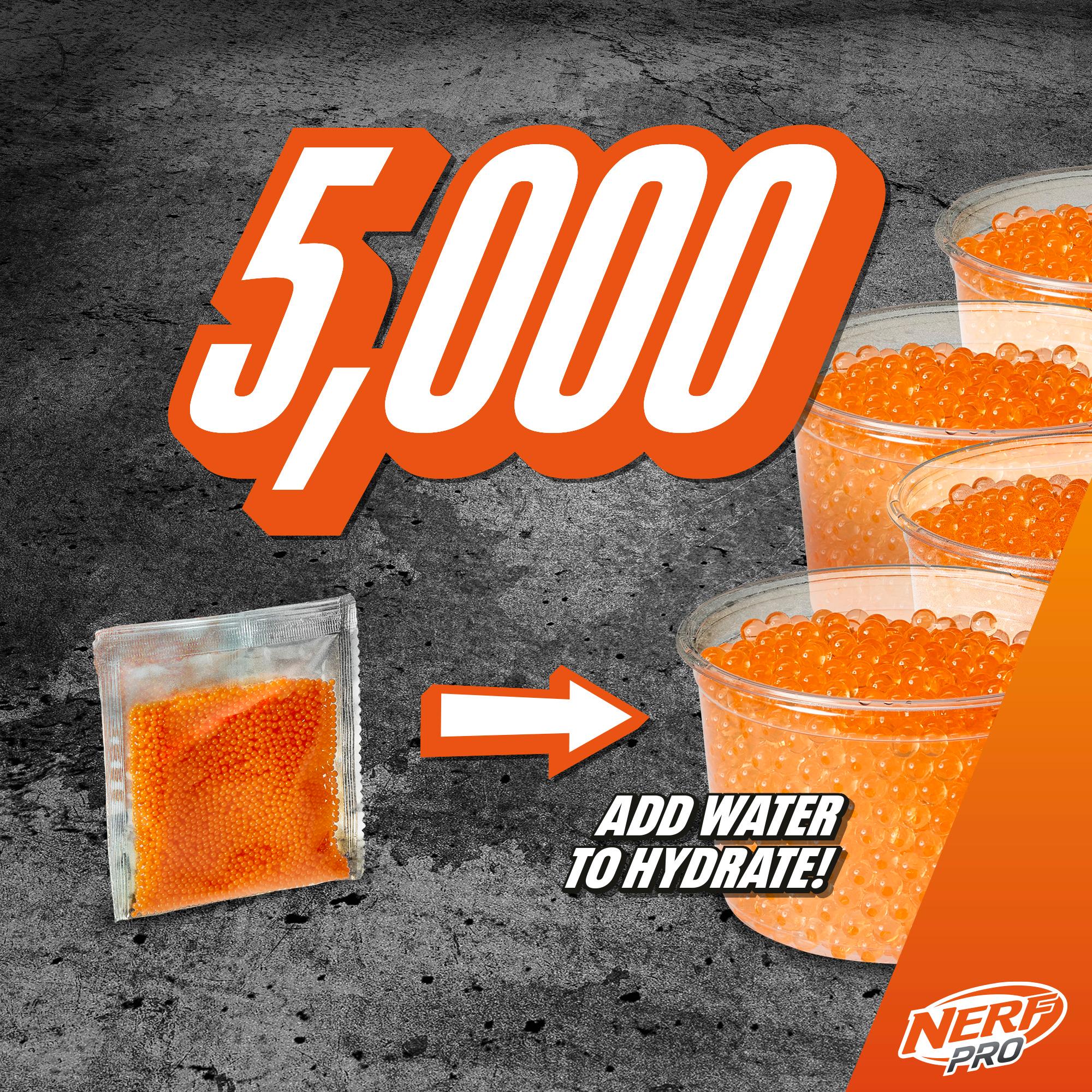 Nerf Pro Gelfire Ghost Blaster Boost Barrel 5000 Gel Rounds Eyewear - Image 5