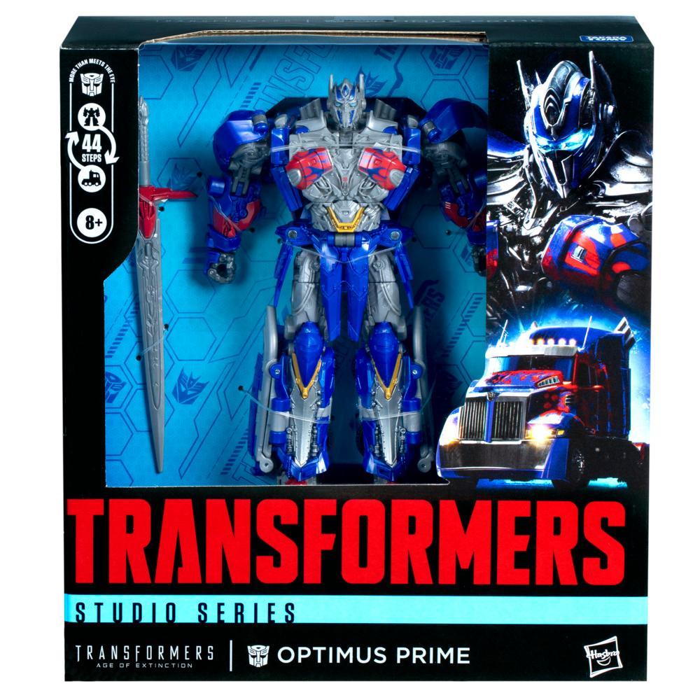 Transformers Studio Series Leader Class Transformers Age of Extinction Optimus Prime Action Figure - Image 2