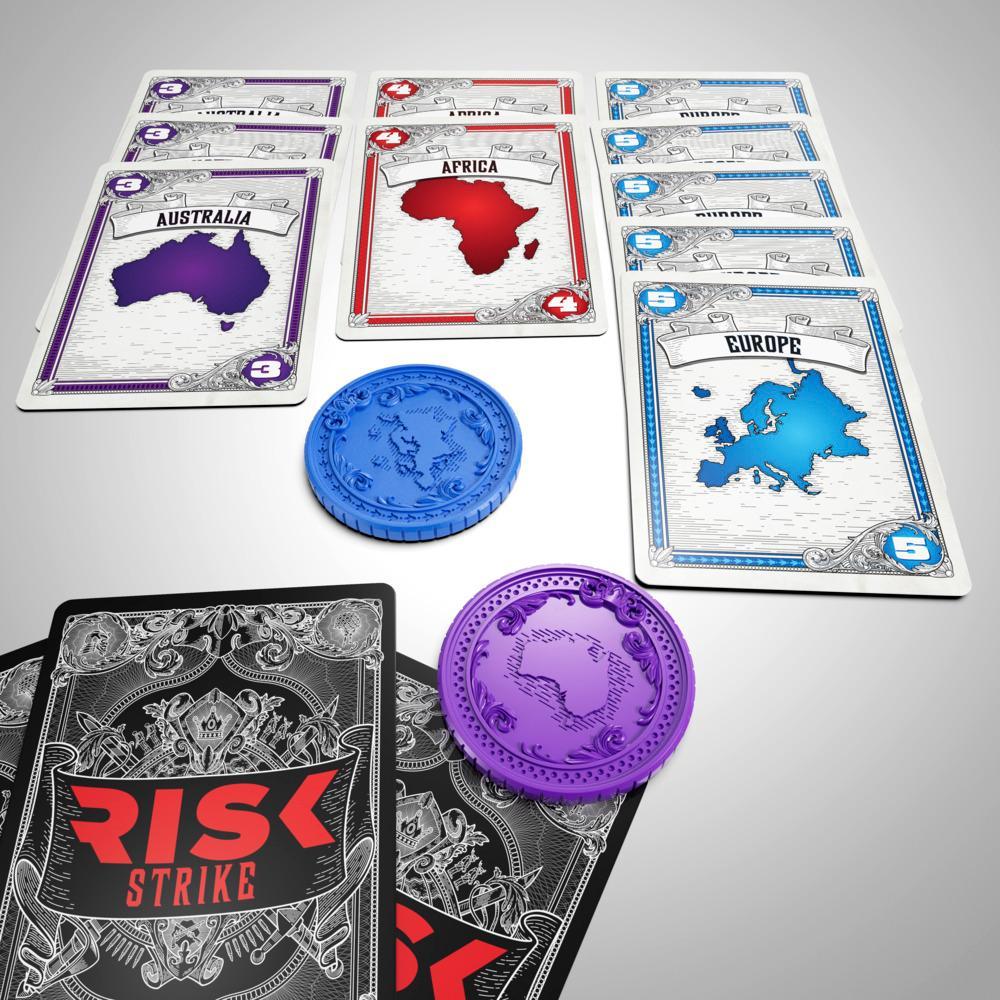 Risk Strike Cards and Dice Game Quick-Playing Strategy Card Game Ages 10 Family Games - Image 10