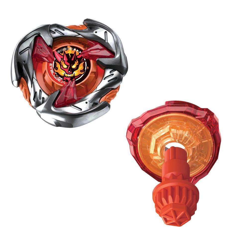 Beyblade X Hammer Incendio 3-70H UX Starter Pack Top and Launcher - Image 2