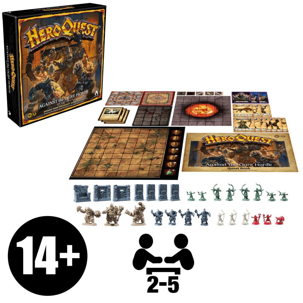 Avalon Hill Heroquest Against the Ogre Horde Quest Pack Requires HeroQuest Game System to Play - Image 7