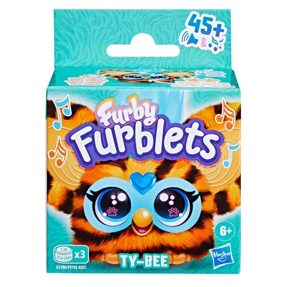 Furby Furblets Ty-Bee Tiger Mini Plush Toy - Image 2