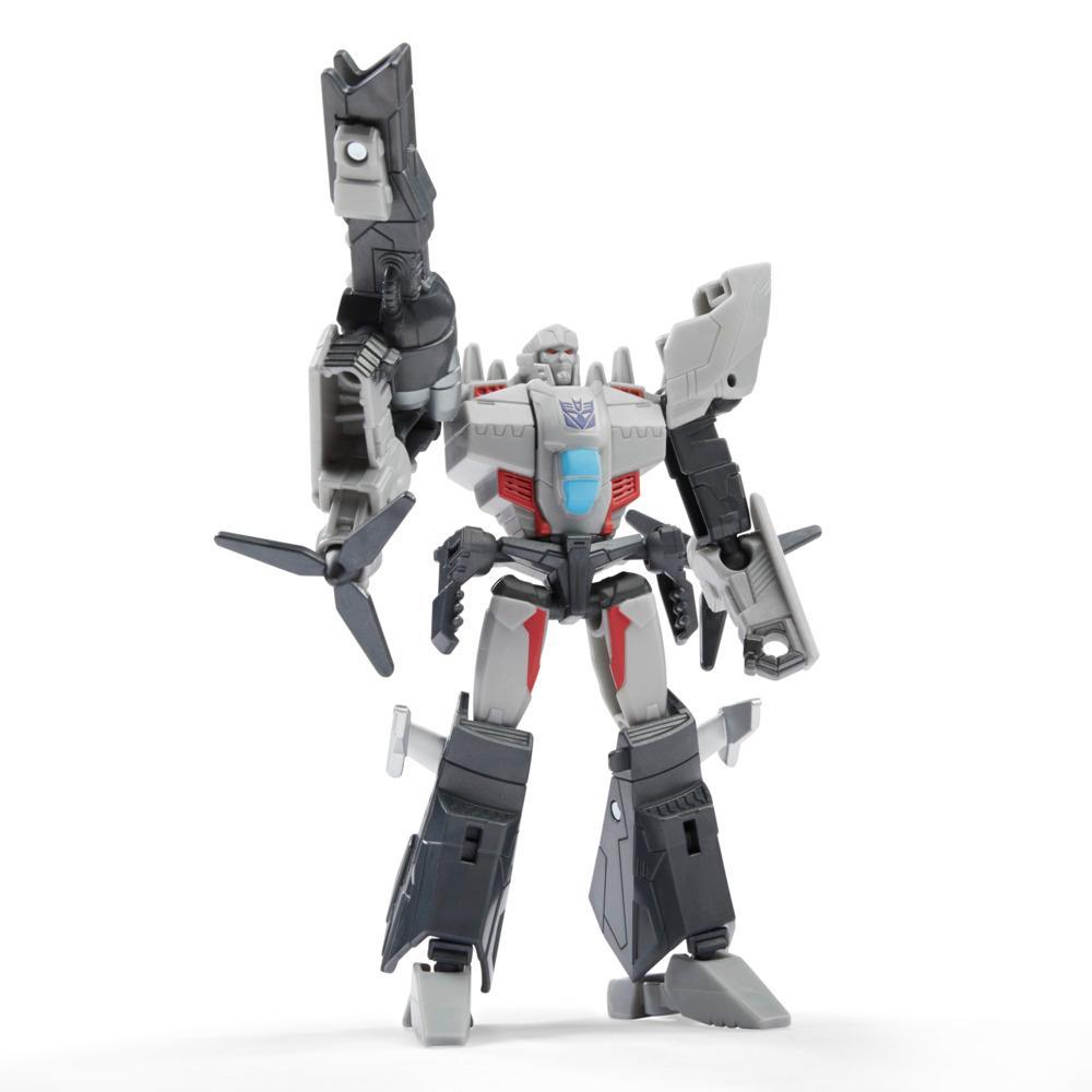 Transformers Toys EarthSpark Warrior Class Megatron Action Figure - Image 3