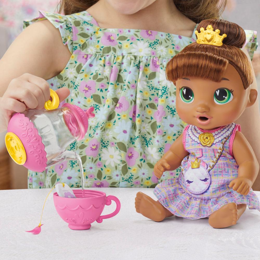 Baby Alive Bubbly Tea Party Sophia Sparkle Baby Doll - Image 5