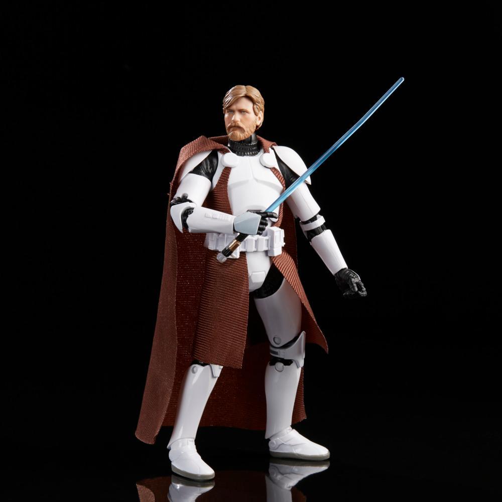 Star Wars The Black Series 6-inch Clone Commander Obi-Wan Kenobi Action Figure - Image 4
