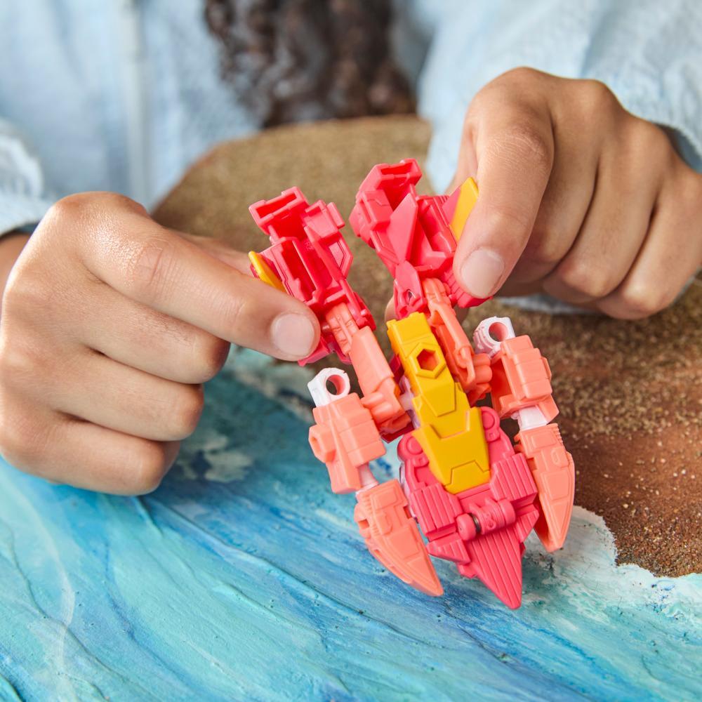 Transformers CYBERWORLD Cyber Changers Elita-1 Action Figure - Image 12