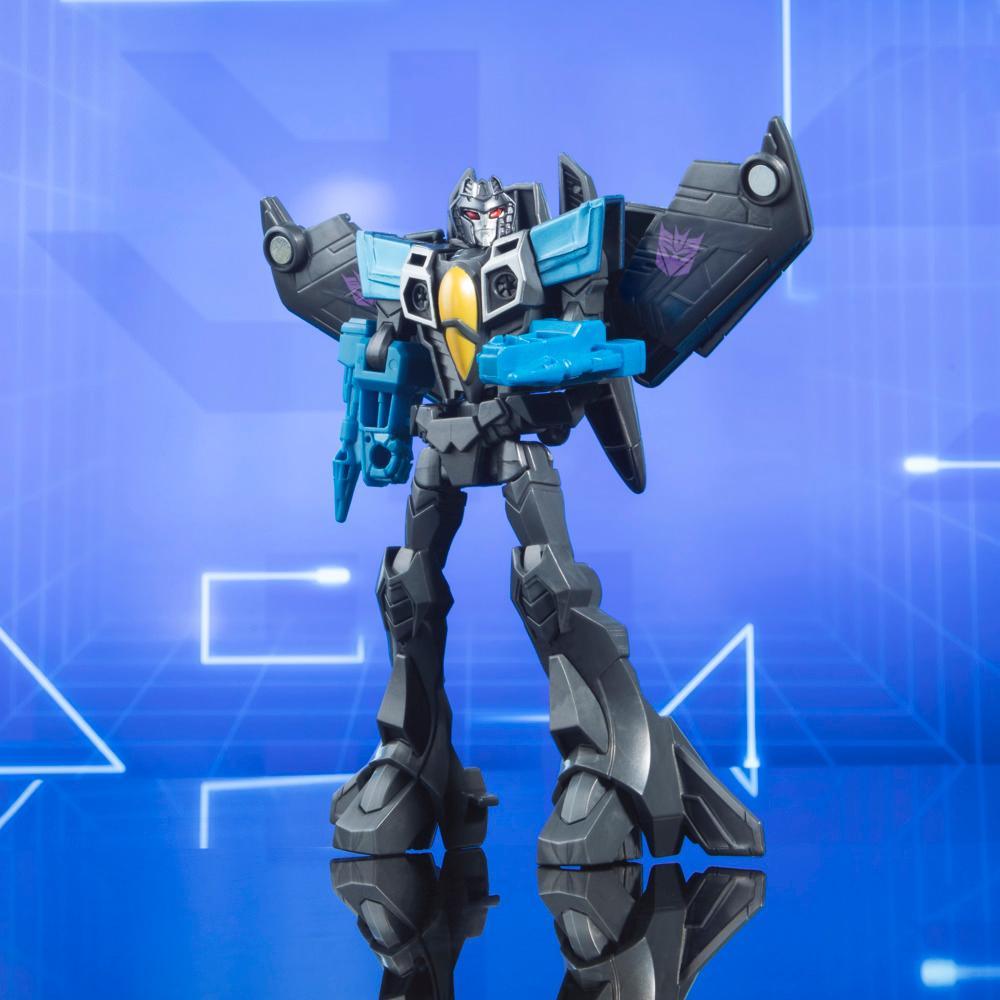 Transformers Toys EarthSpark Warrior Class Skywarp Action Figure - Image 4
