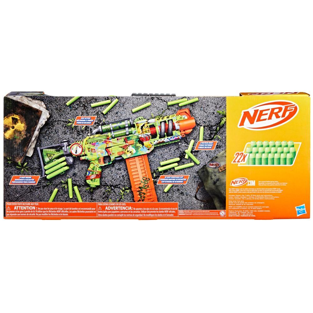 Nerf Zombie Corrupter Dart Blaster 22 Nerf Elite Darts Outdoor Games Ages 8 - Image 8