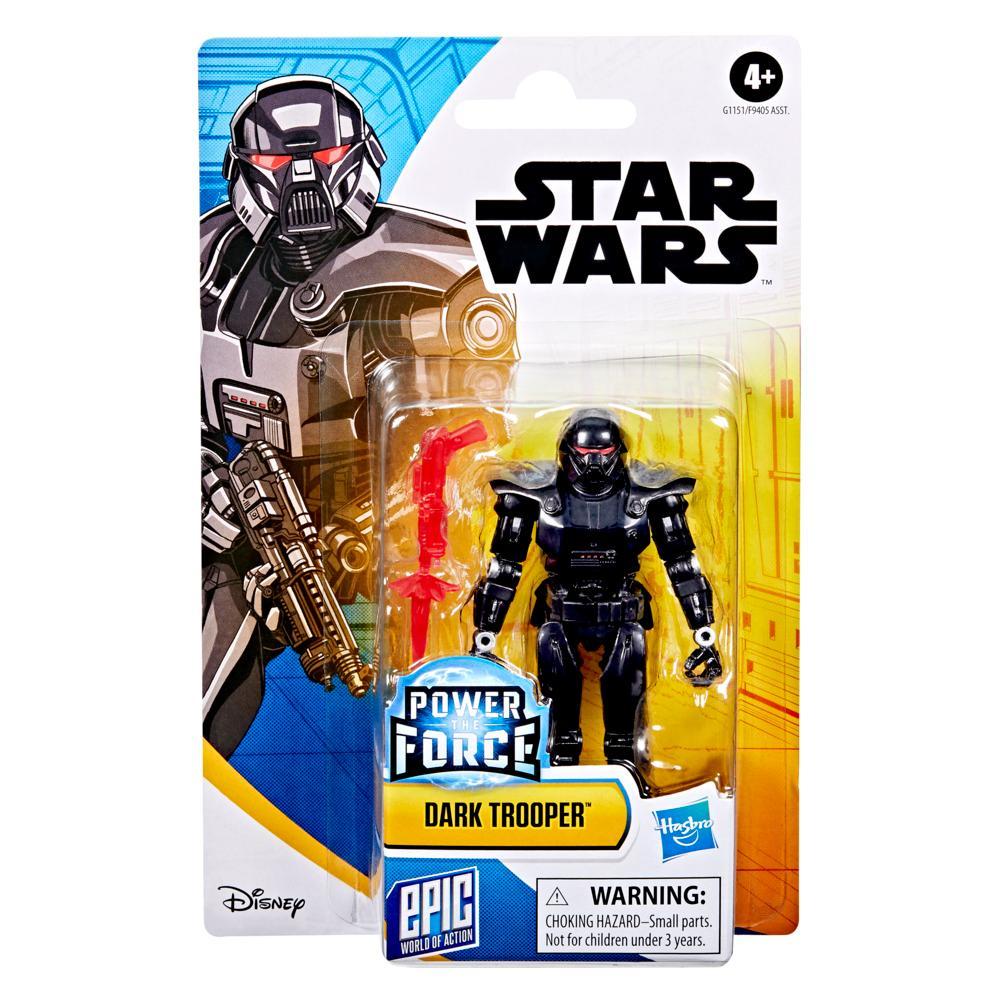 Star Wars Epic World of Action Dark Trooper 4 Action Figure - Image 7