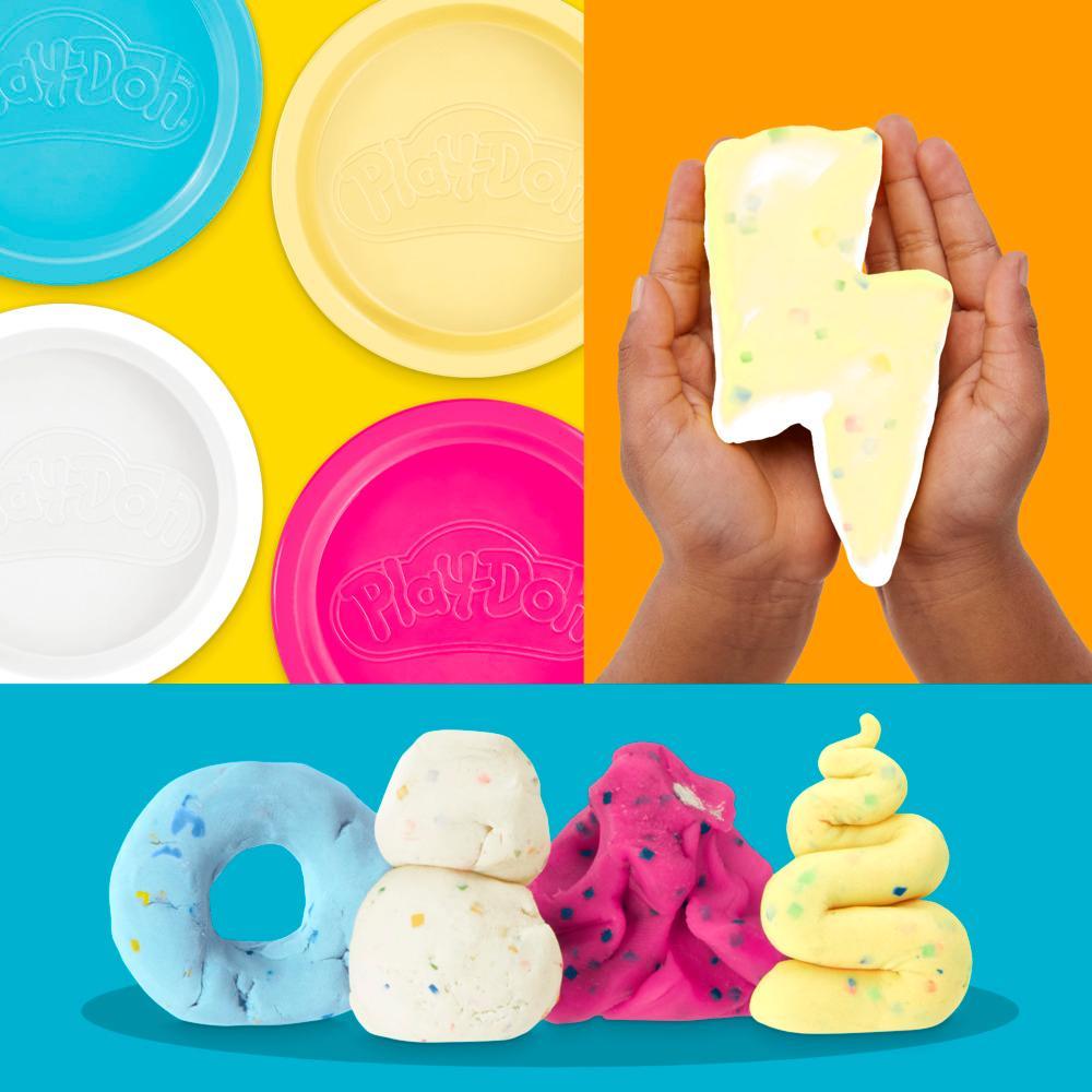 Play-Doh 4 Pack Confetti Compound - Image 3