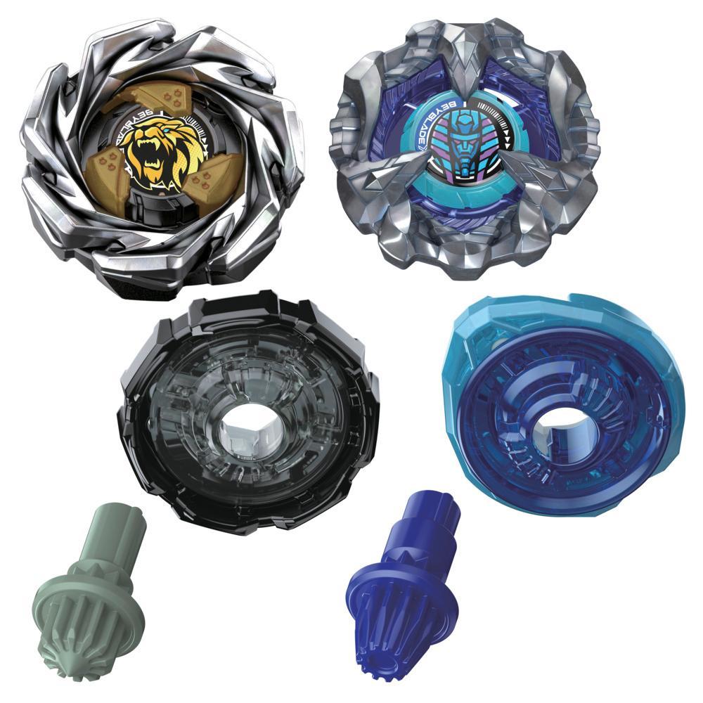 Beyblade X Cowl Sphinx 1-80GF Crest Leon 7-60GN Dual Pack Set - Image 4