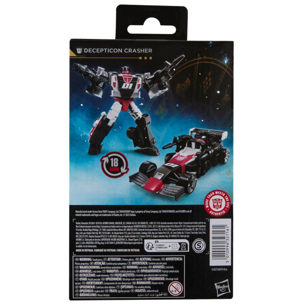 Transformers Age of the Primes Deluxe Class Decepticon Crasher 55 Action Figure 8 - Image 8