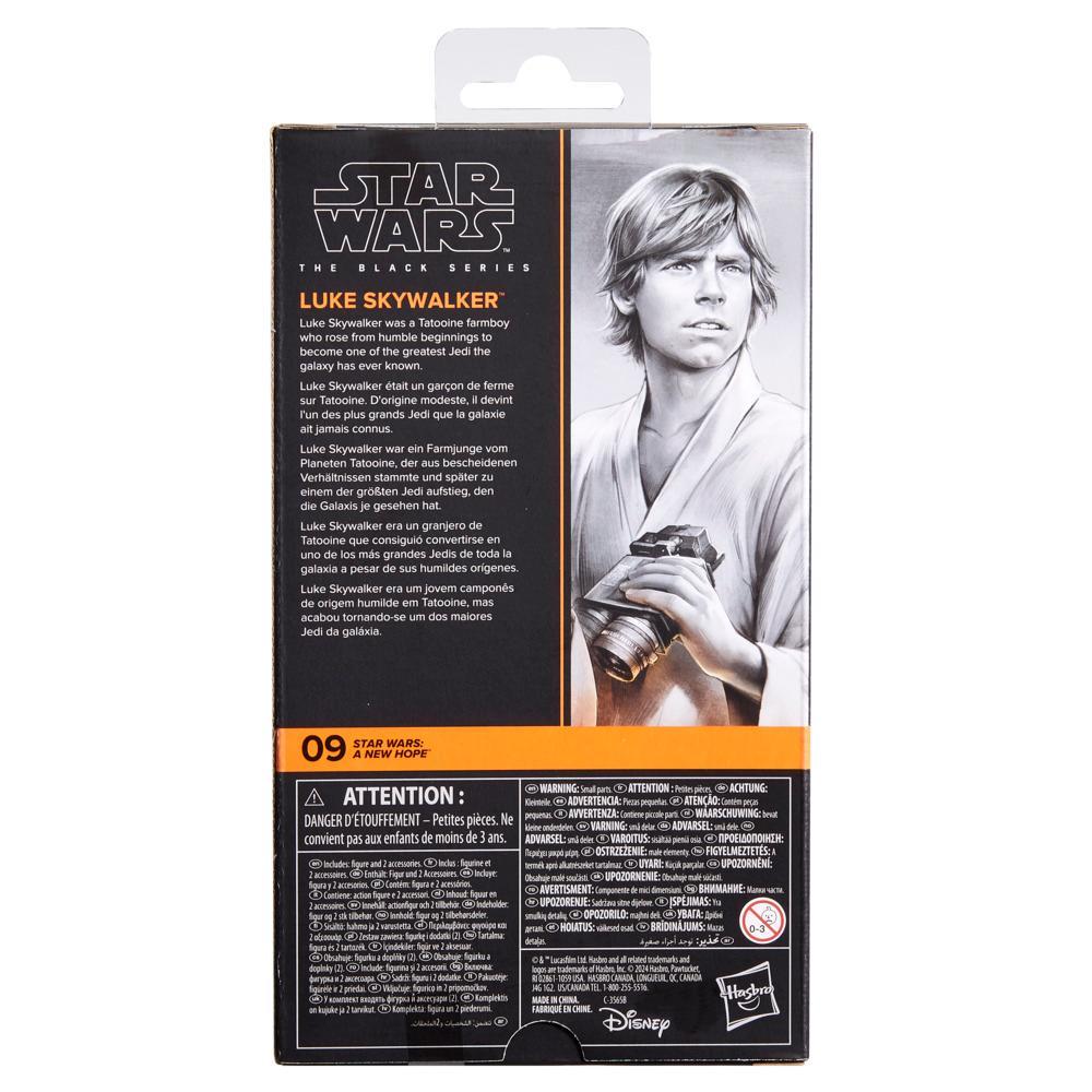 Star Wars The Black Series Luke Skywalker Star Wars A New Hope Action Figure 6 - Image 8