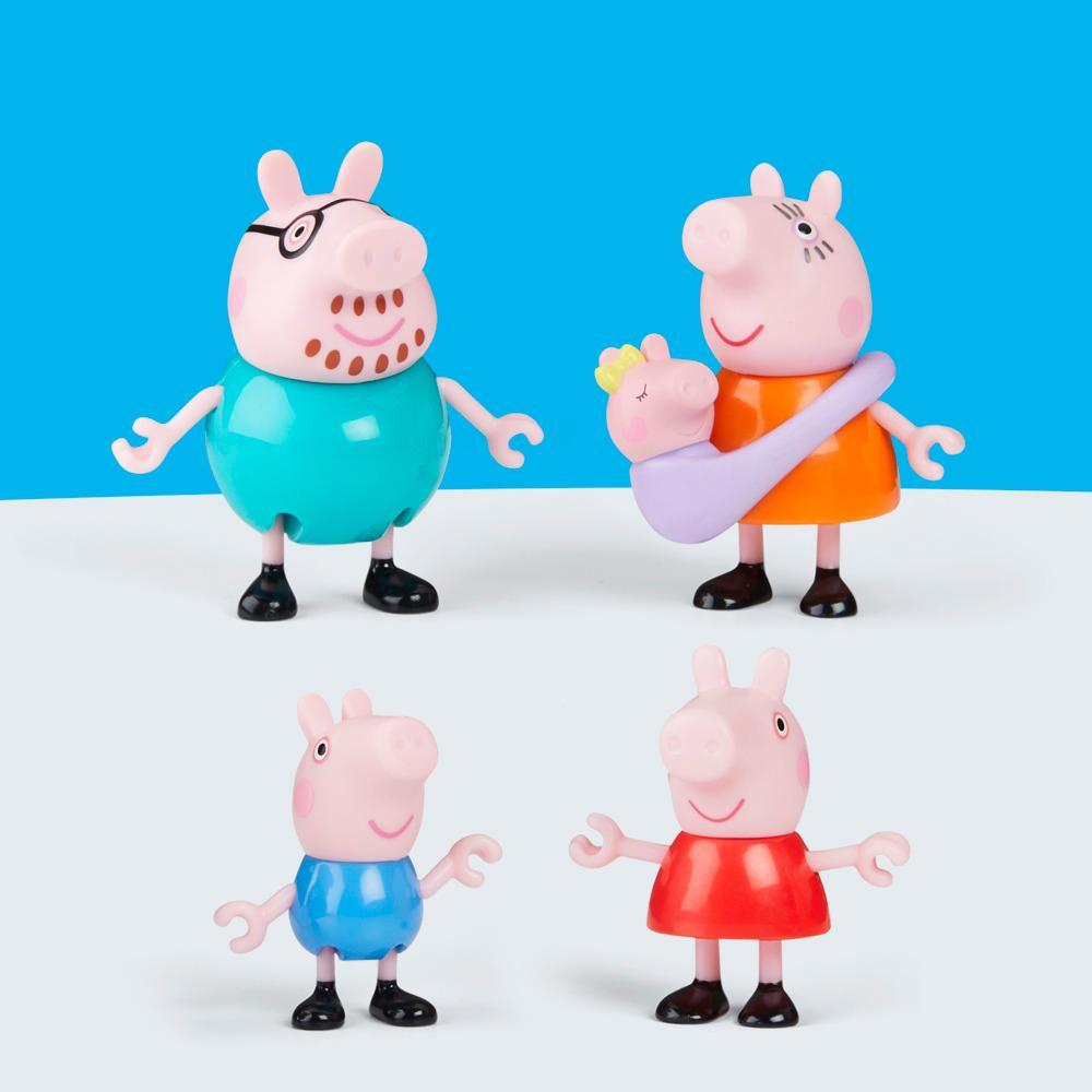 Peppa Pig Peppas Family of Five Figure Set - Image 5