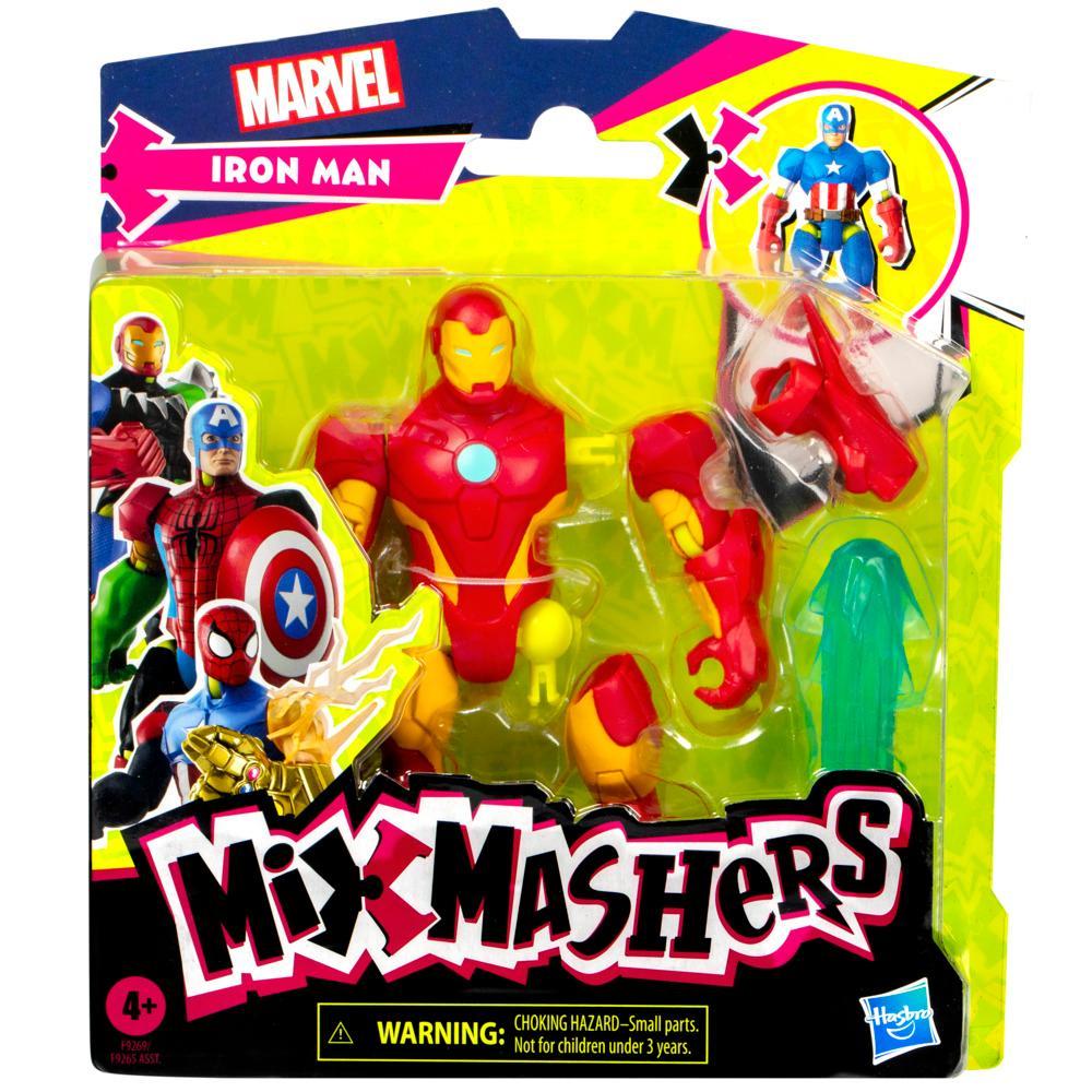 MixMashers Marvel Iron Man Avengers Mix-And-Match Action Figure Accessories