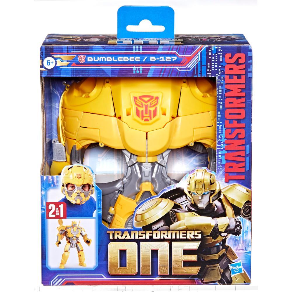Transformers One 2 in 1 Mask and Bumblebee B-127 98 Action Figures for Kids Age 6 - Image 7