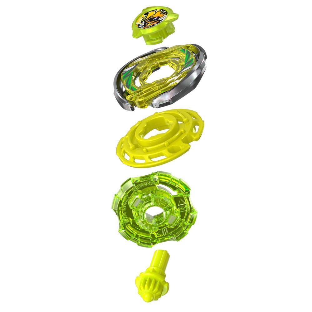 Beyblade X Arc Wizard R 4-55LO CX Starter Pack Set with Stamina Type Top Launcher Ages 8 - Image 3