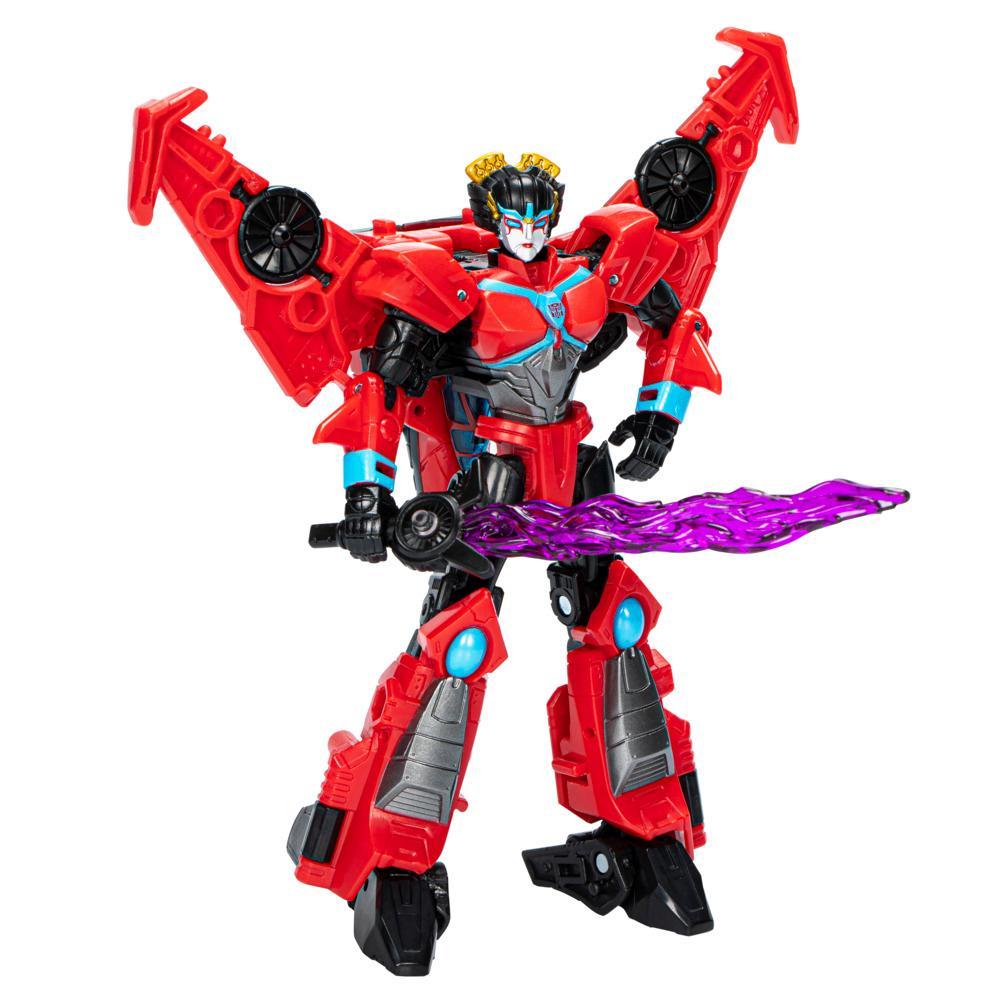 Transformers Legacy United Deluxe Cyberverse Universe Windblade 55 Action Figure 8 - Image 6
