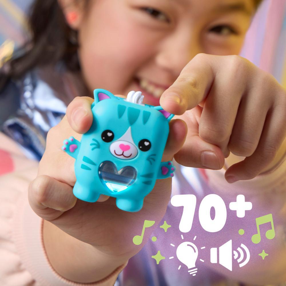 Hasbro Nano-mals?Pawtricia the Blue Kitty Electronic Fidget Pet - Image 4
