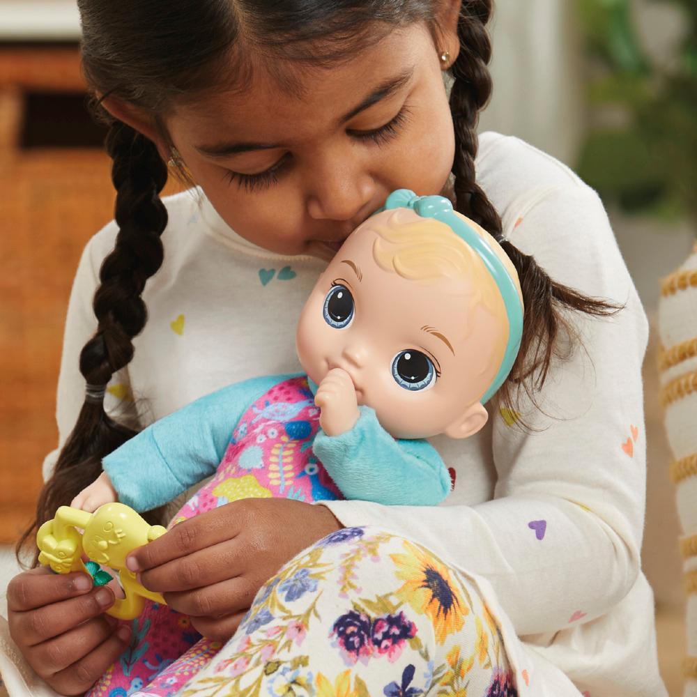 Baby Alive Soft n Cute Doll Blonde Hair Soft First Baby Doll Toy Kids 18 Months and Up - Image 2