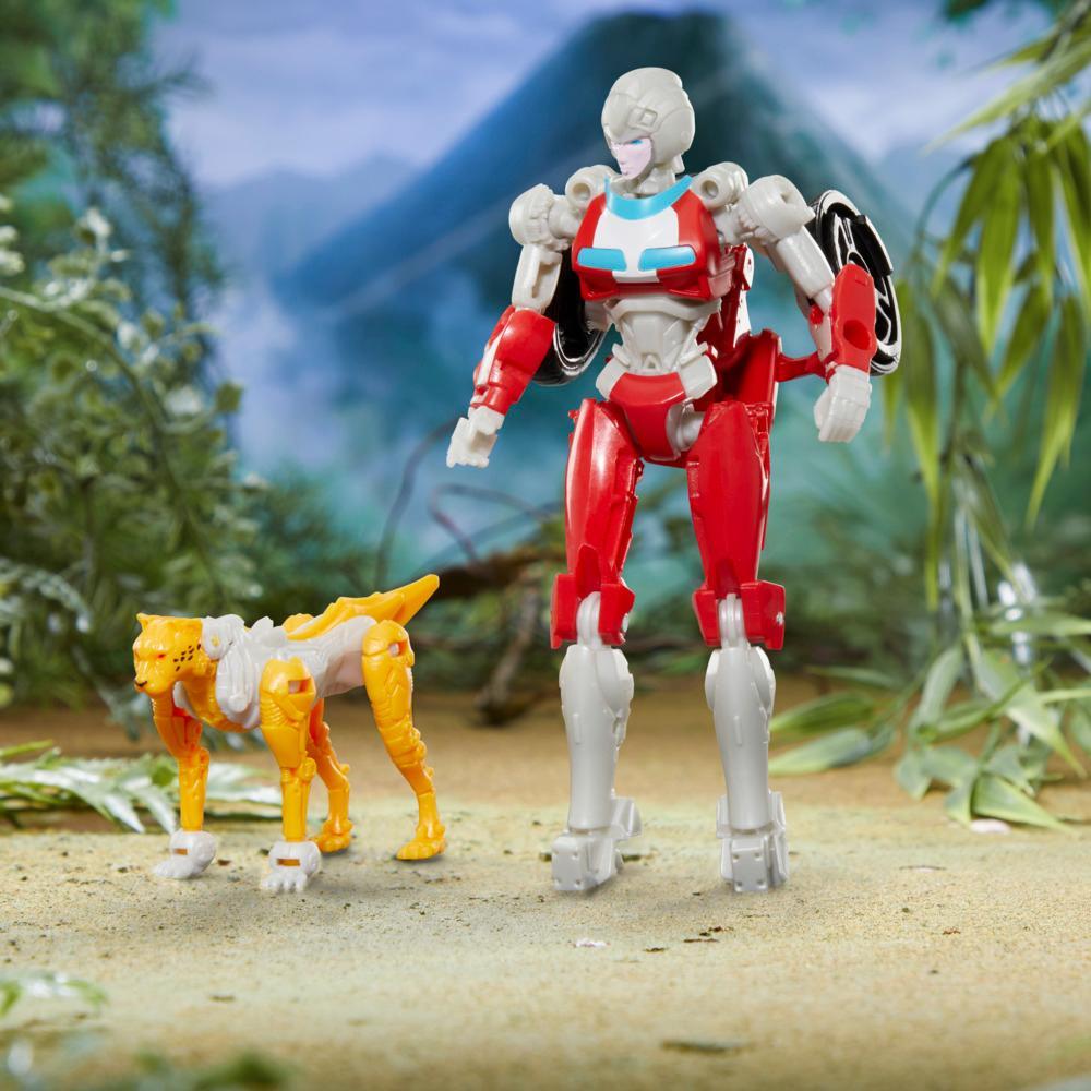 Transformers Rise of the Beasts Movie Beast Alliance Beast Weaponizers 2-Pack Arcee Toy 6 and Up 5-inch - Image 3