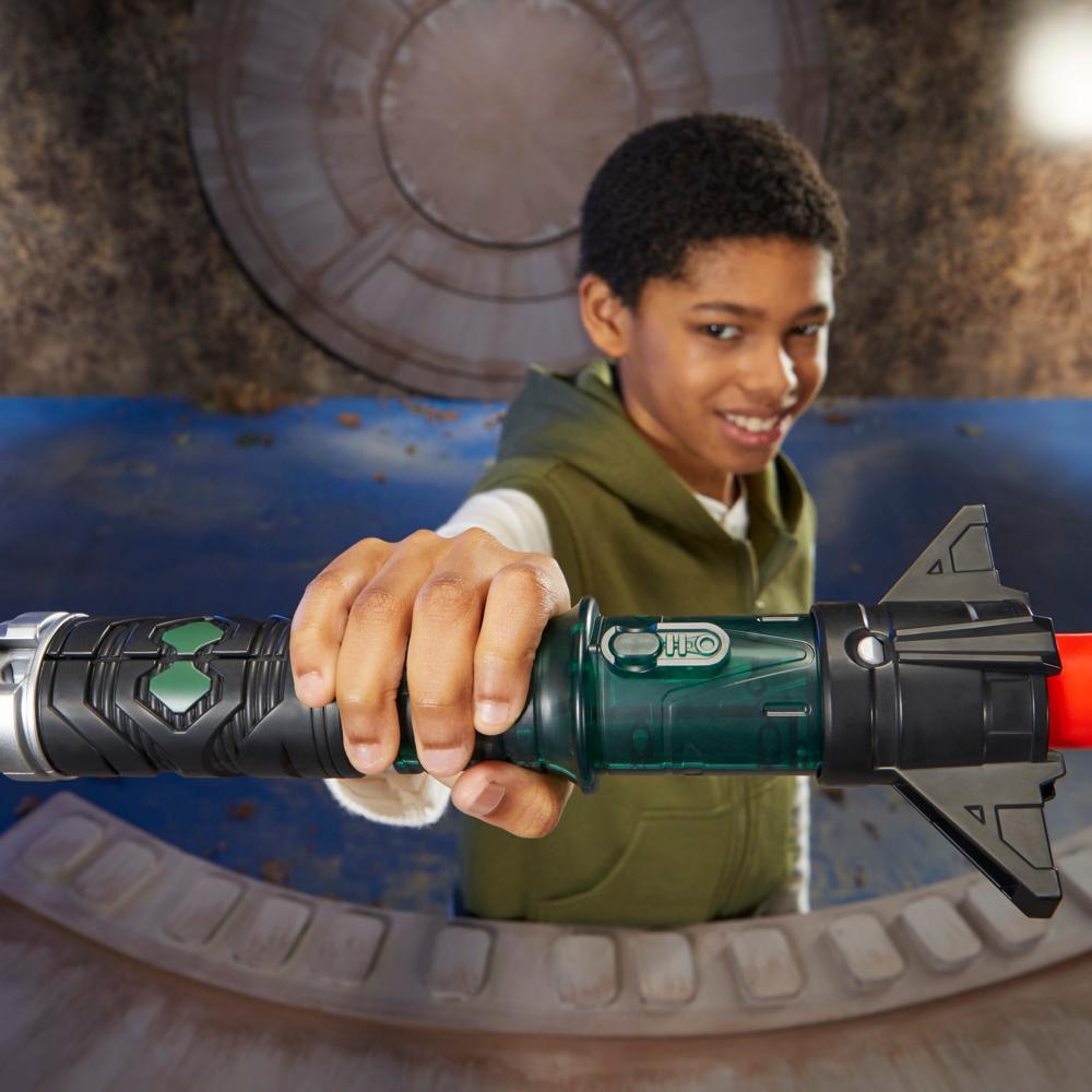 Star Wars Lightsaber Forge Kyber Core Baylan Skoll Orange Customizable Lightsaber - Image 4