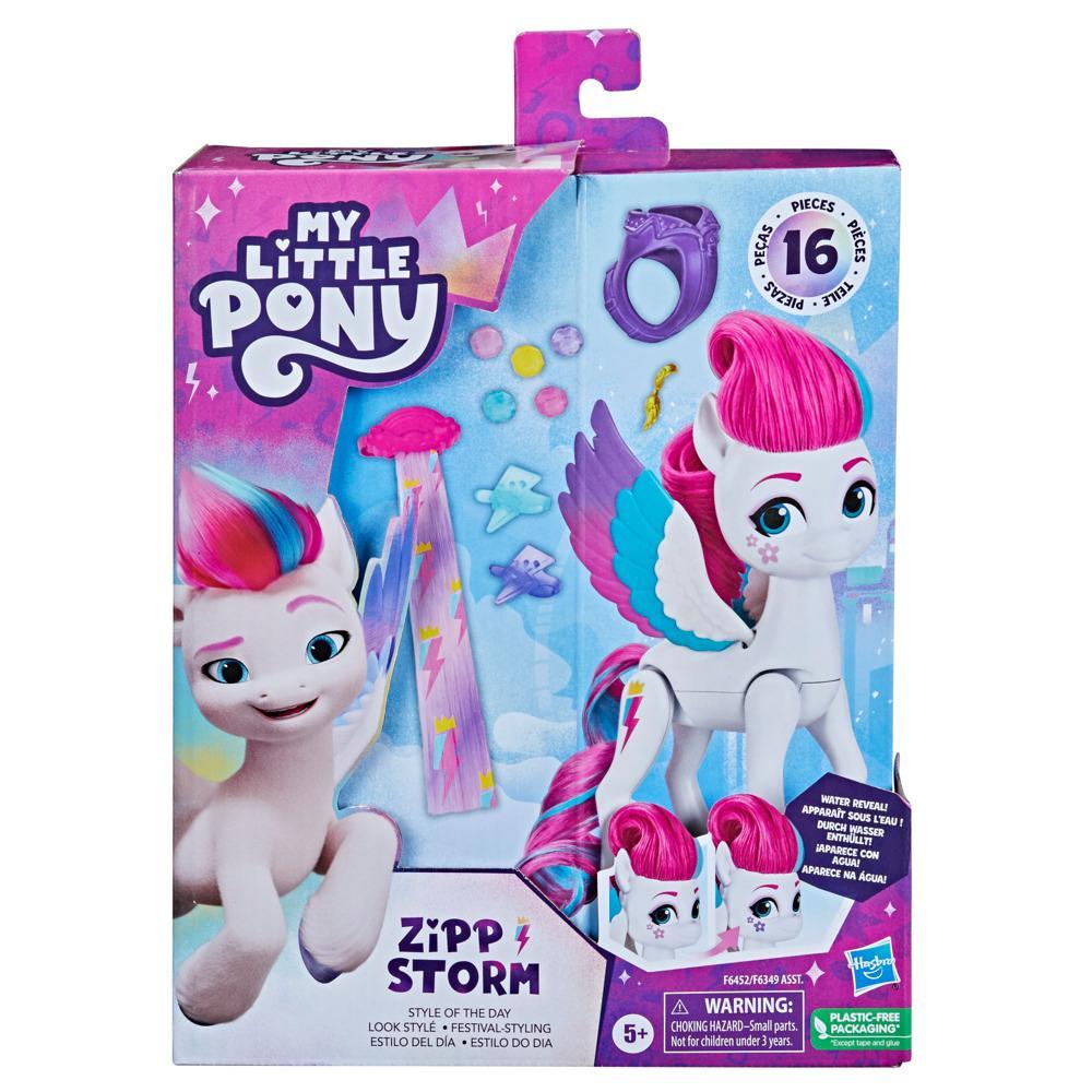My Little Pony Toys Zipp Storm Style of the Day Fashion Doll Toys for Girls and Boys - Image 7