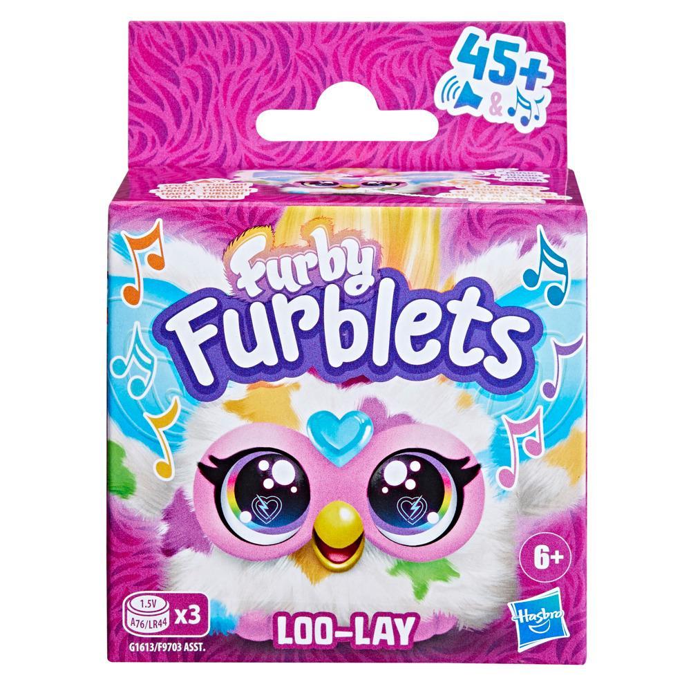 Furby Furblets Loo-Lay Mini Electronic Plush Toy - Image 2
