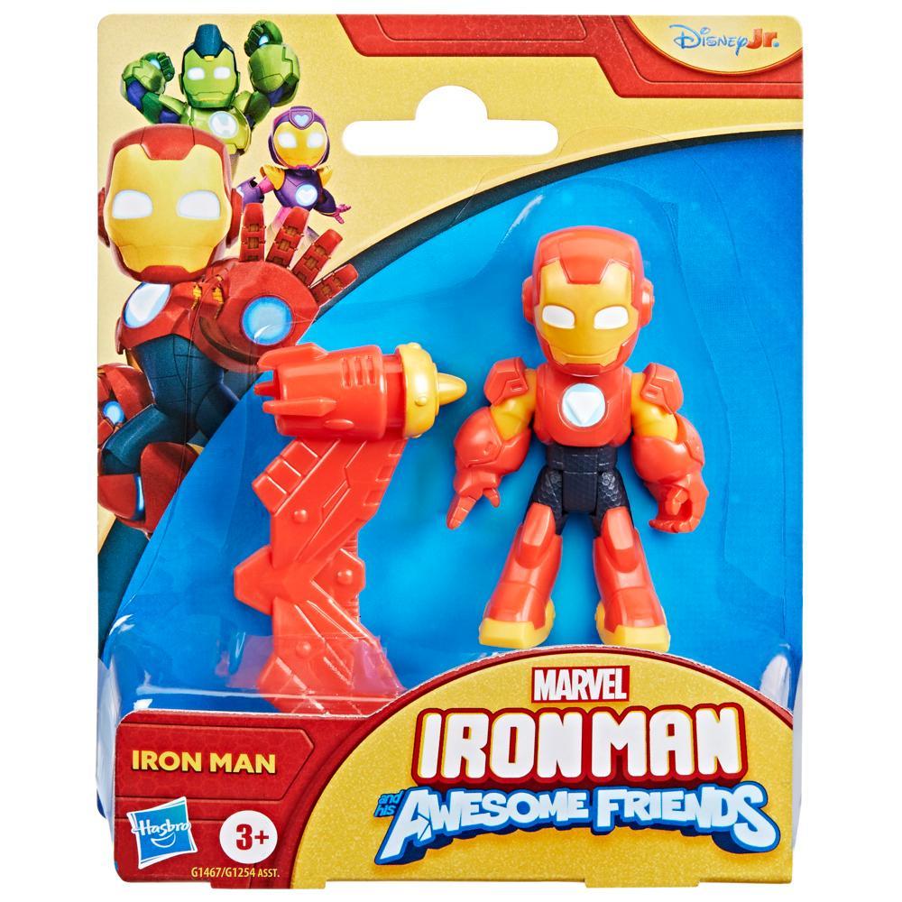 Marvel Iron Man and his Awesome Friends Iron Man Action Figure Toy with Accessory