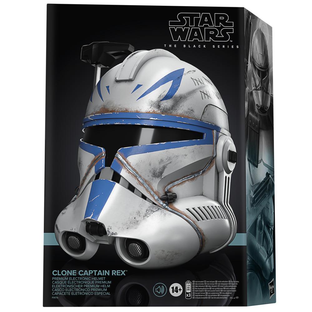 Star Wars The Black Series Clone Captain Rex Premium Electronic Roleplay Helmet - Image 7