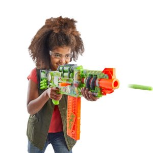 Nerf Zombie Corrupter Dart Blaster 22 Nerf Elite Darts Outdoor Games Ages 8