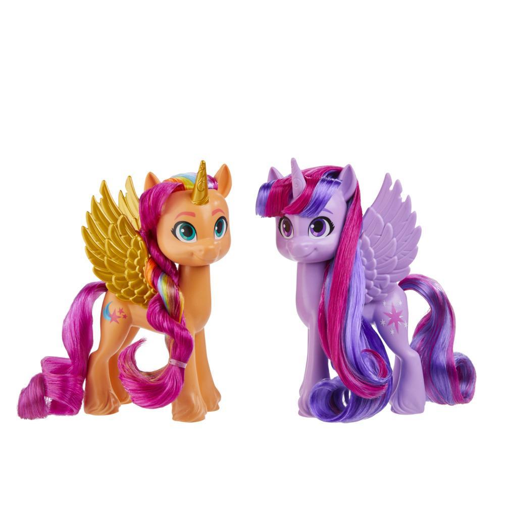 My Little Pony A New Generation Sparkling Generations 2-Pack - 6-Inch Movie and My Little Pony Friendship is Magic Toy - Image 5