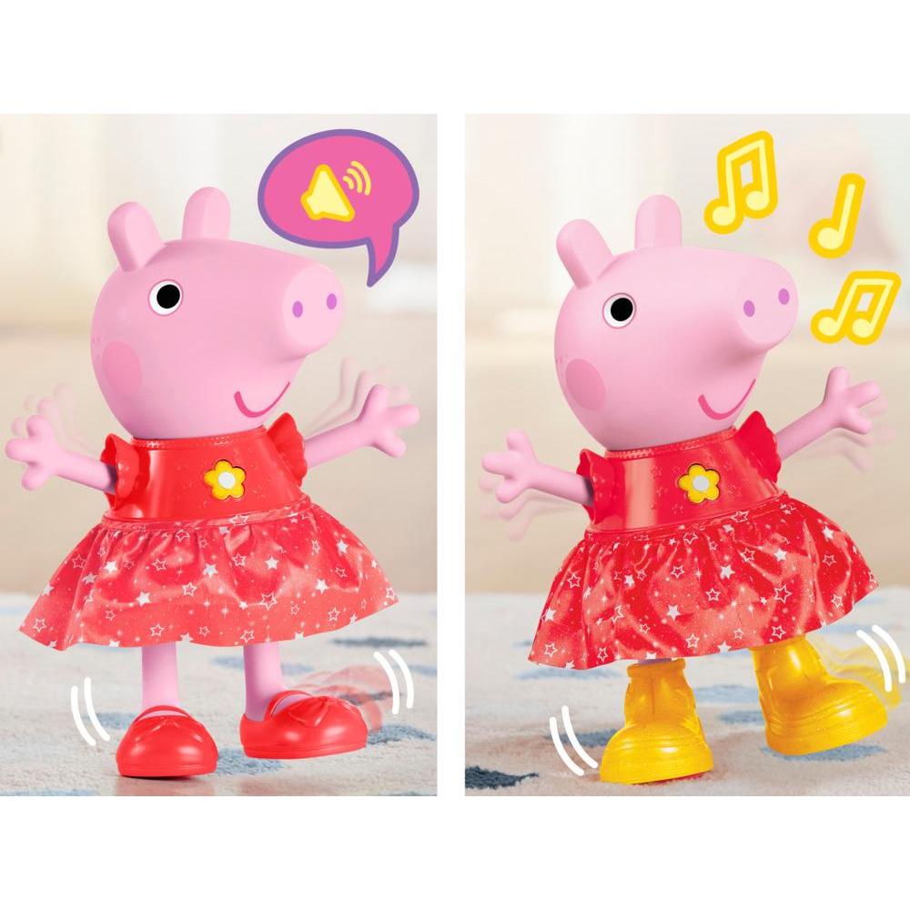 Peppa Pig Toys Peppas Muddy Puddles Party Doll Musical Toys for Girls and Boys Ages 3 - Image 4