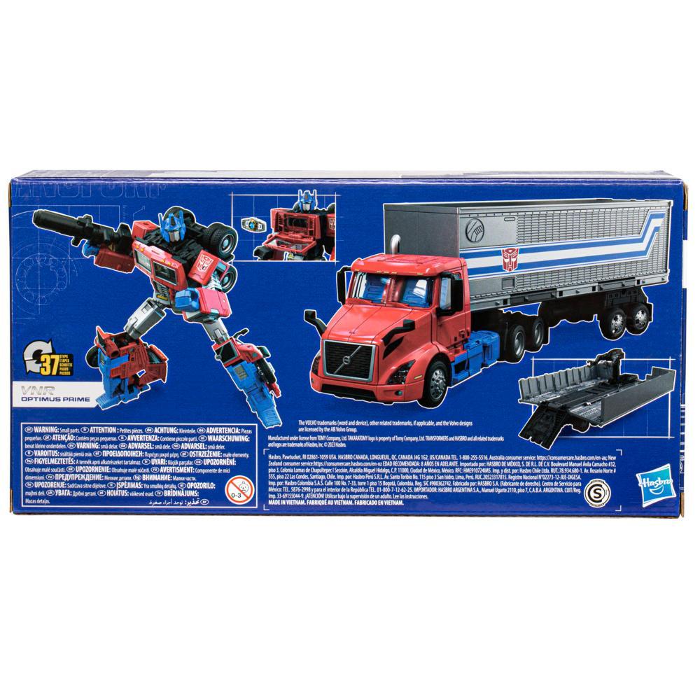 Transformers Toys Volvo VNR 300 Optimus Prime Converting Action Figure 7 - Image 3