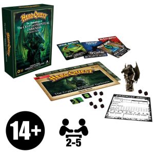 Avalon Hill HeroQuest Joe Manganiellos The Crypt of Perpetual Darkness Quest Pack Requires HeroQuest Game System