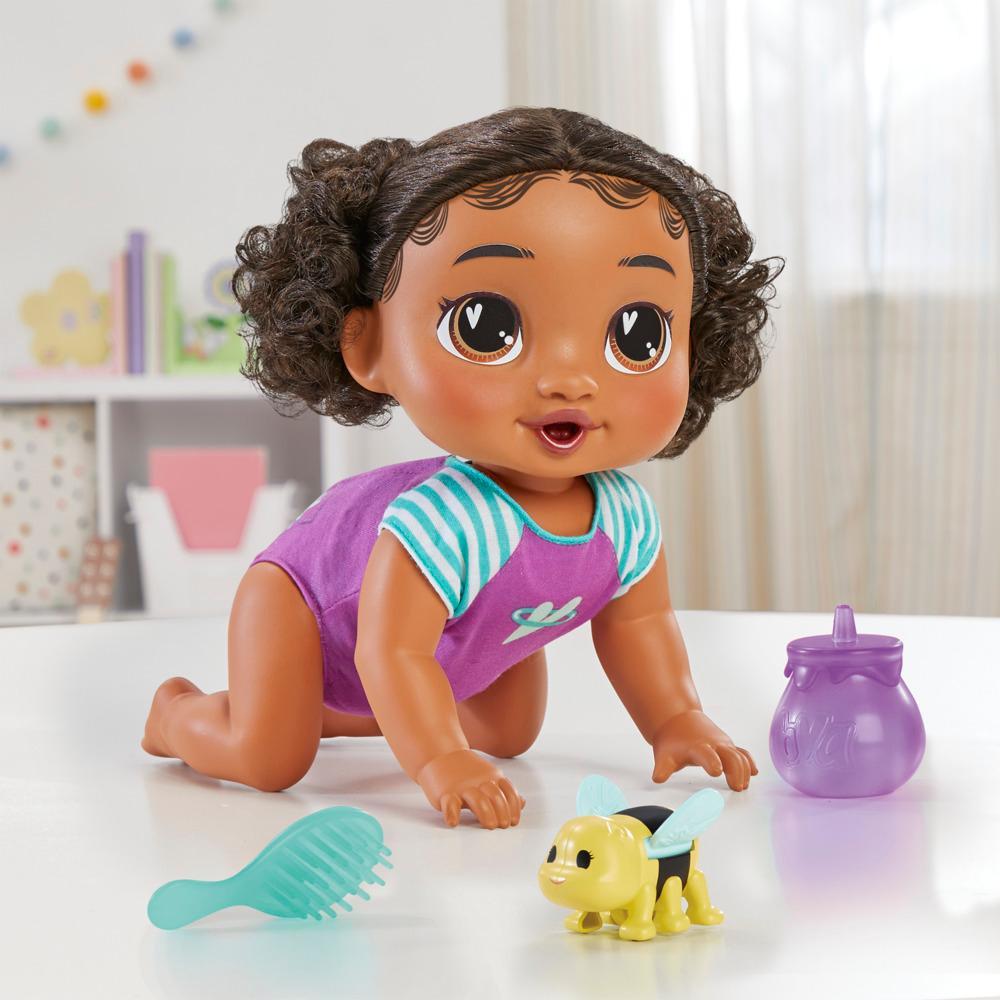 Baby Alive Crawl n Play Tilly Tinker Doll Black Hair Electronic Kids Toys for Girls Boys 3 - Image 4