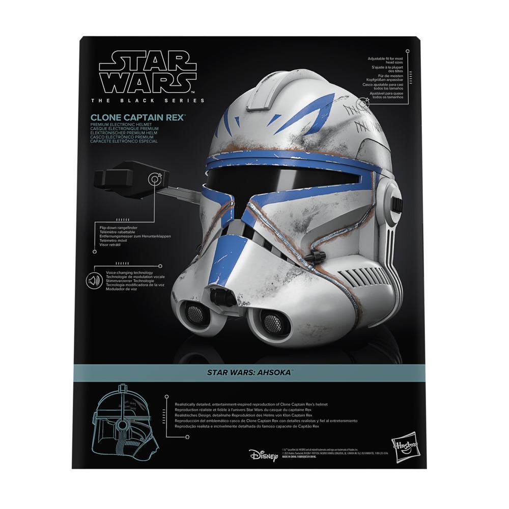 Star Wars The Black Series Clone Captain Rex Premium Electronic Roleplay Helmet - Image 8
