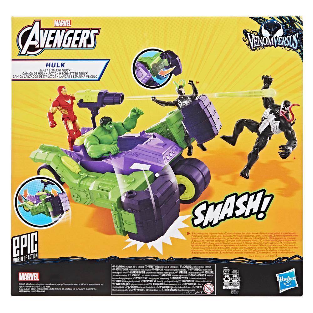 Marvel Avengers VenomVersus Epic World of Action Hulk Blast Smash Truck Figure Vehicle Set - Image 8