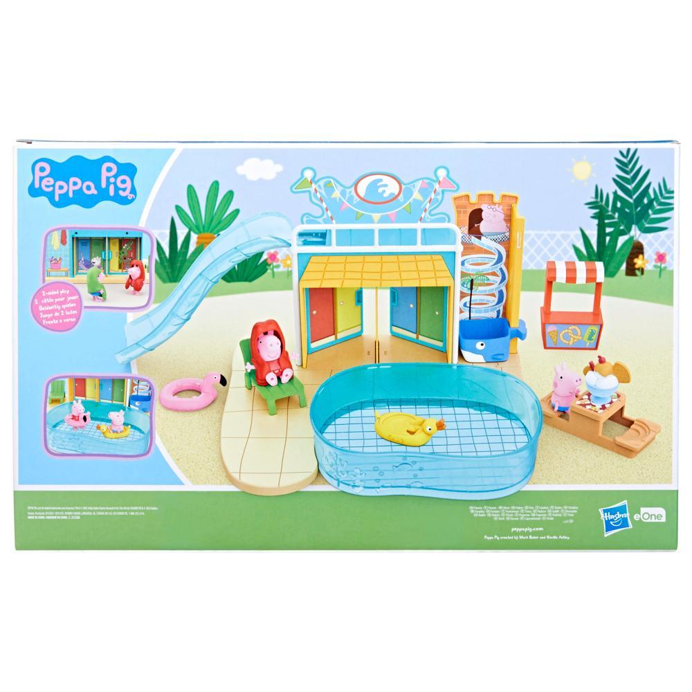 Peppa Pig Toys Peppas Waterpark Playset with 15 Pieces Preschool Toys - Image 3