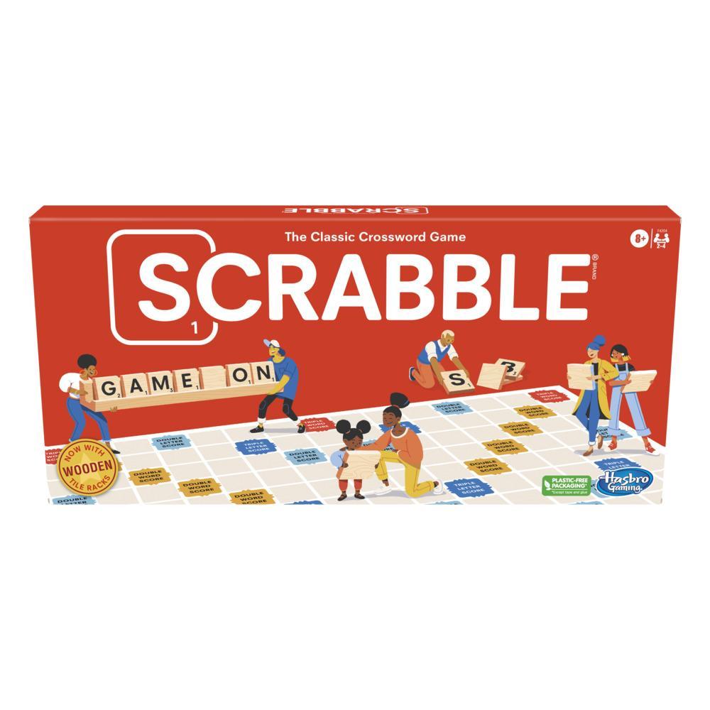 Scrabble Board Game Classic Word Game For Kids Ages 8 and Up Fun Family Game For 2-4 Players The Classic Crossword Game - Image 6