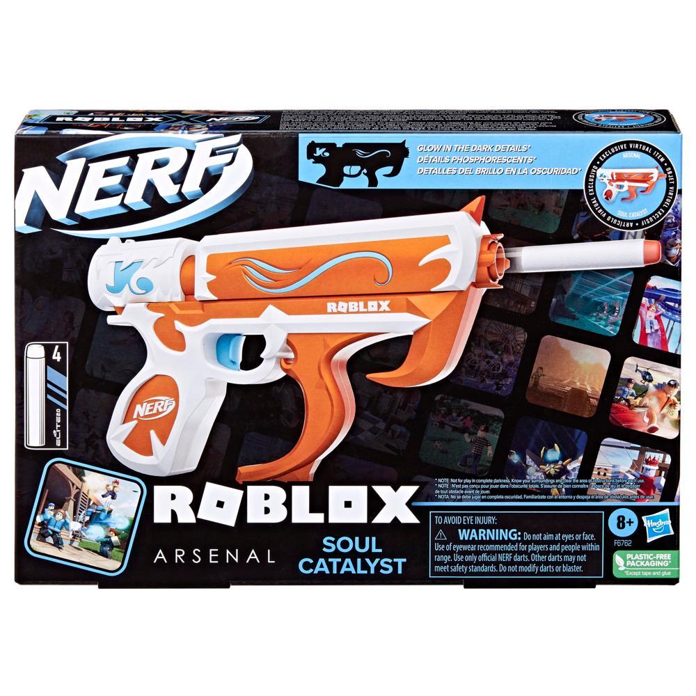 Nerf Roblox Arsenal Soul Catalyst Dart Blaster Includes Code to Redeem Exclusive Virtual Item 4 Elite Nerf Darts - Image 7