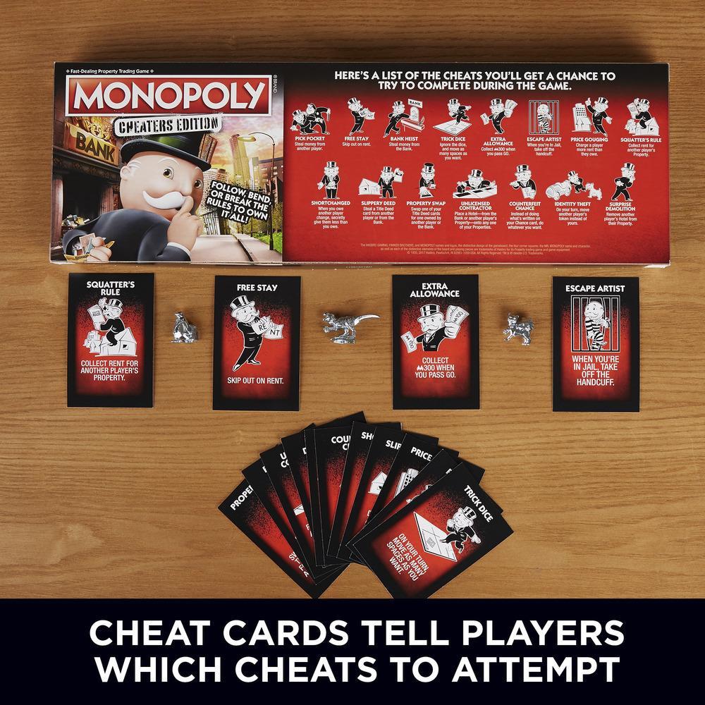 Monopoly Cheaters Edition Board Game for Families and Kids Ages 8 and up - Image 3