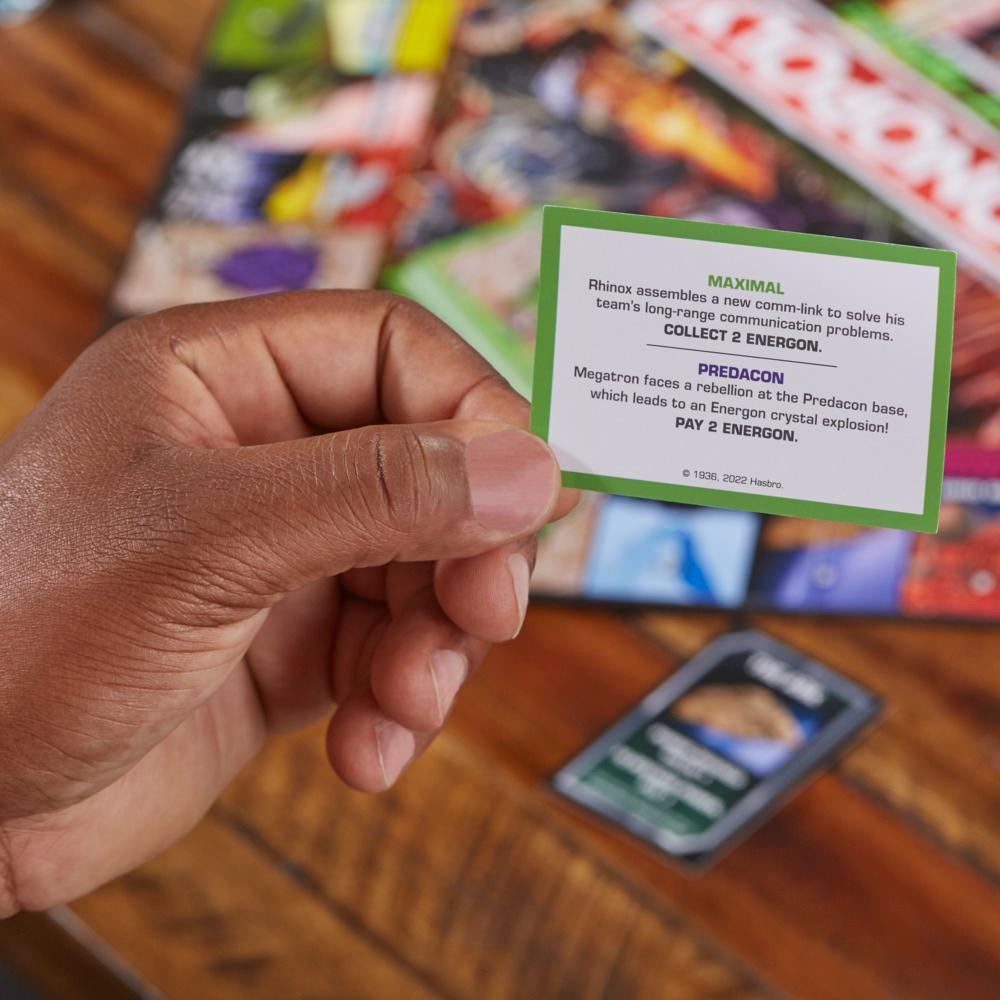 Monopoly Transformers Beast Wars Edition Board Game for Kids Ages 8 and Up - Image 3