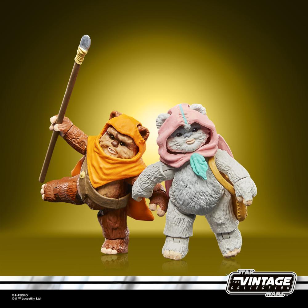 Star Wars The Vintage Collection Wicket W Warrick Kneesaa Action Figures 375 2-Pack - Image 2